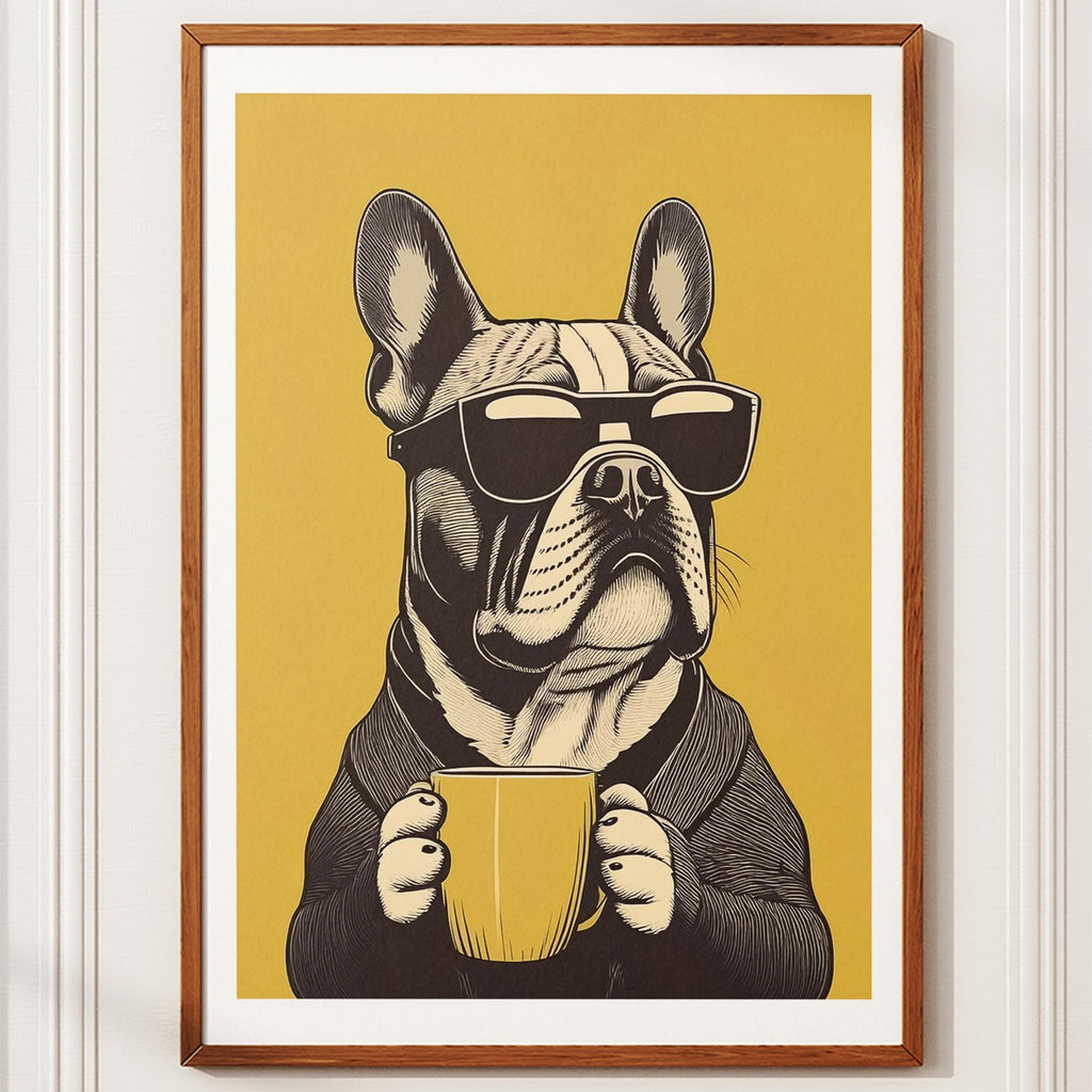 Bulldog Chillin Coffee Dog image 10