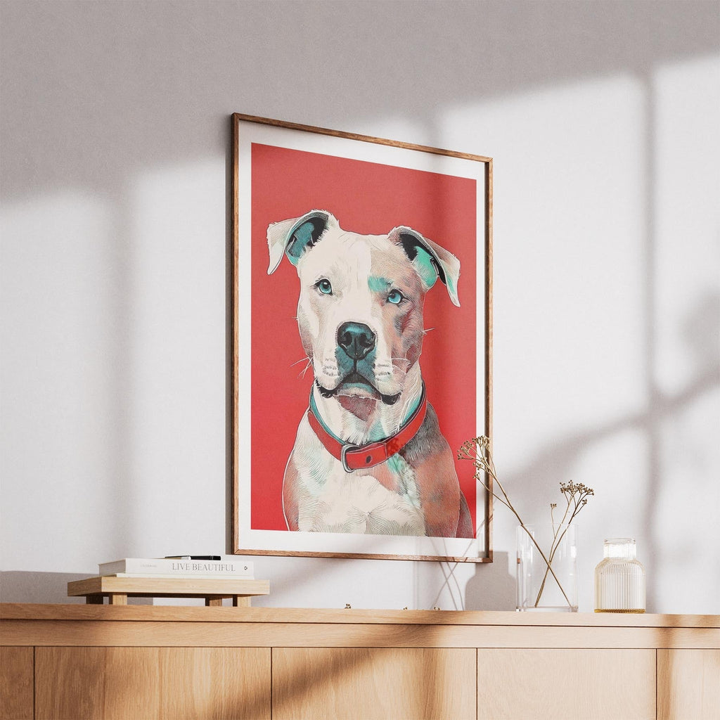 American Staffordshire Terrier Red Dog Series image 5
