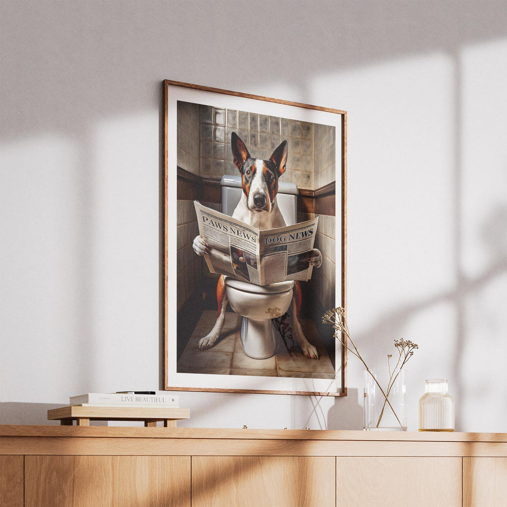 Bull Terrier Toilet Humour Dog Series 1 image 5