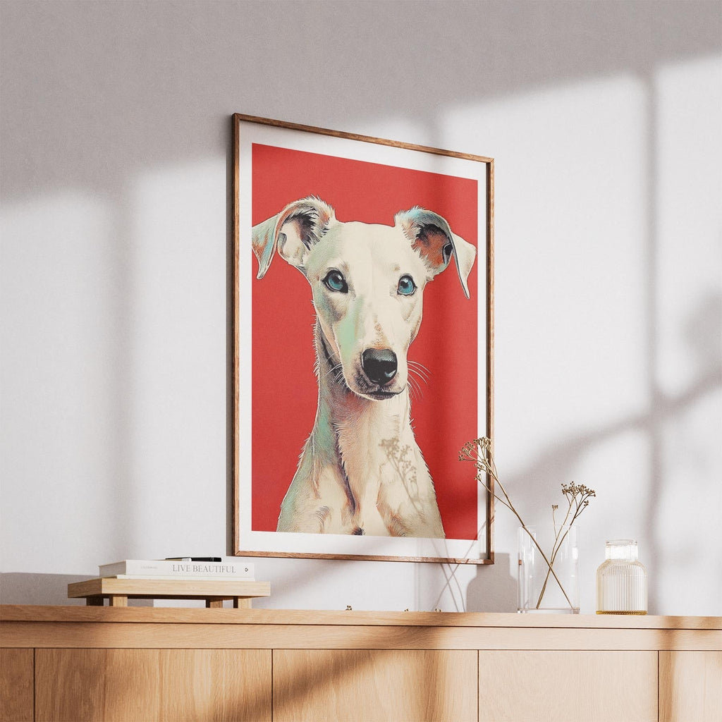 Whippet Red Dog Series image 5