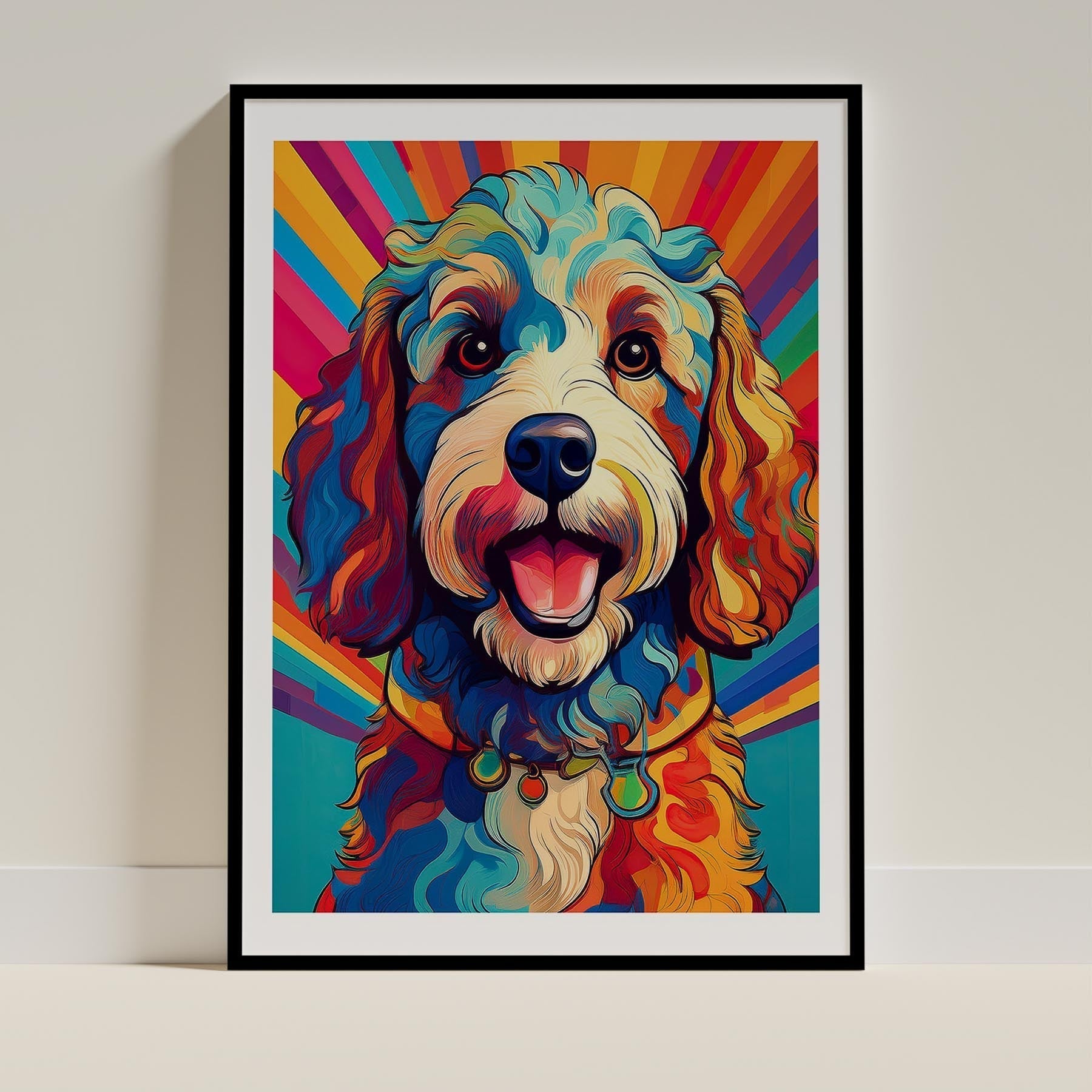 Cavoodle Dog Art Print Unframed Vol 3 | 11 Unique Designs | Wall Art Gift for Dog Lovers - Image 9 | Dogsy & Co