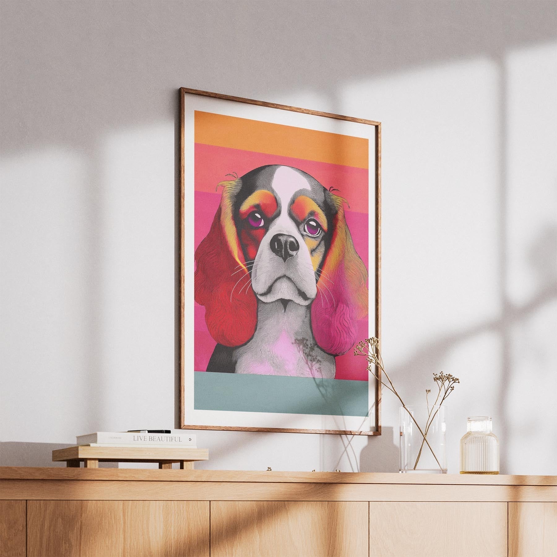 Cavalier Spaniel Modern Pop Dog Series image 5