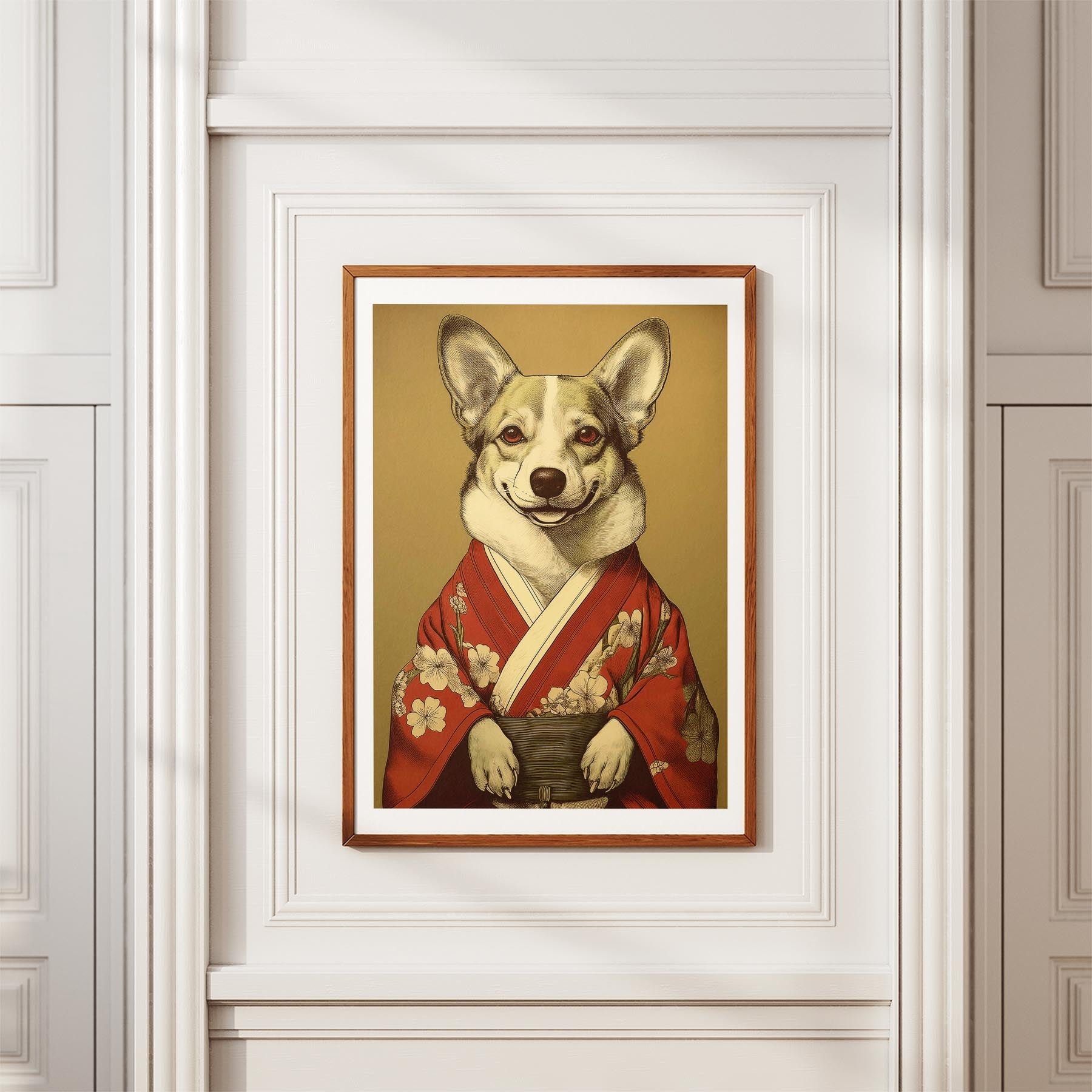 Corgi Japanse Kimono Dog Series image 3