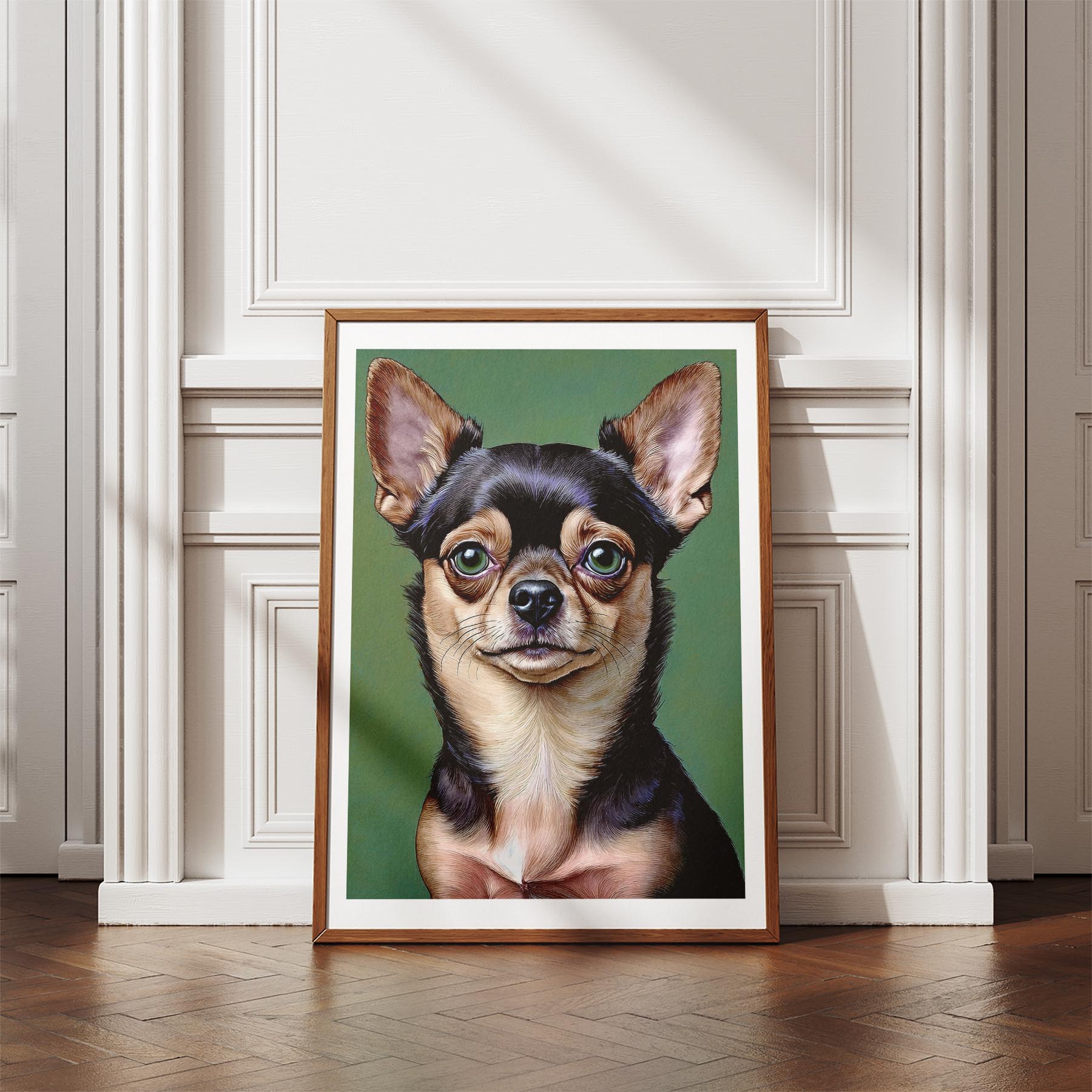 Chihuahua Green Painted Series image 4