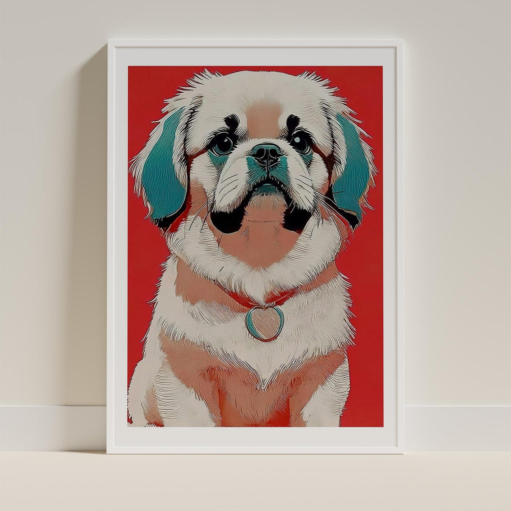 Pekingese Red Dog Series image 9