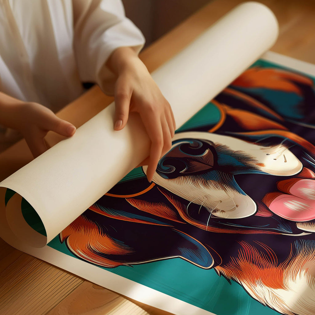 Saint Bernard In Colourful Sunnies 1 image 3