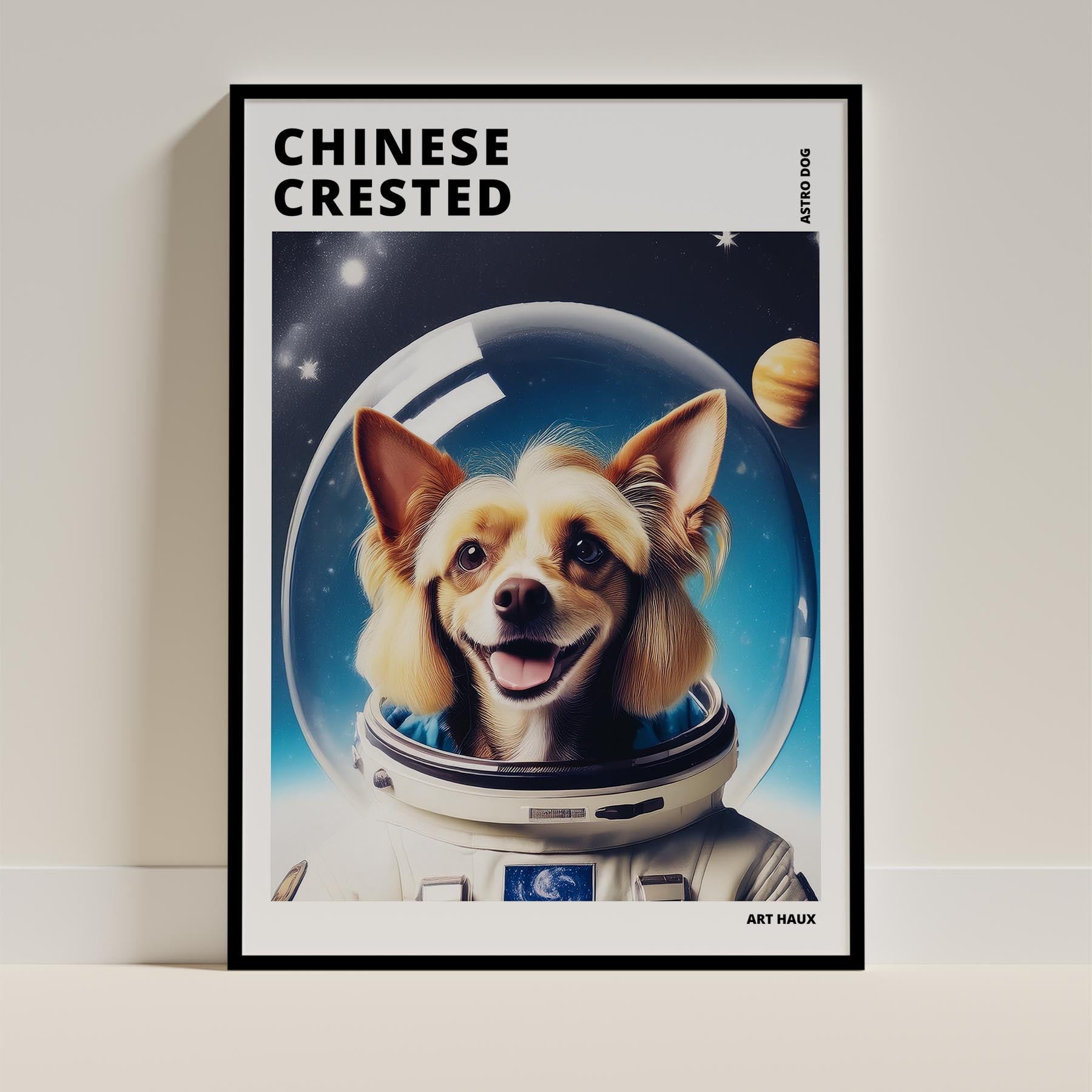 Chinese Crested Dog Art Print Unframed | 6 Unique Designs | Wall Art Gift for Dog Lovers - Image 6 | Dogsy & Co