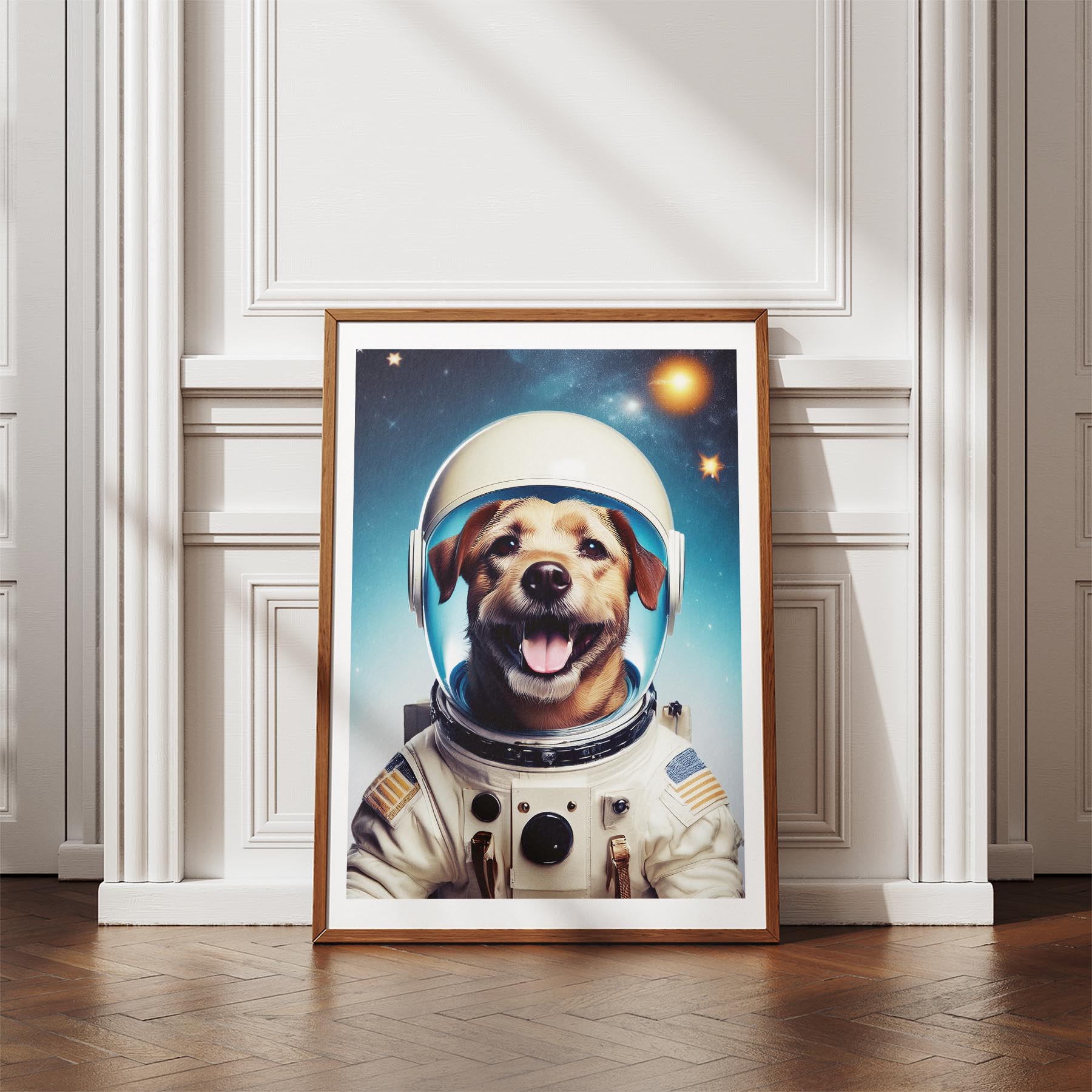 Border Terrier Astronaut Dog Series image 4