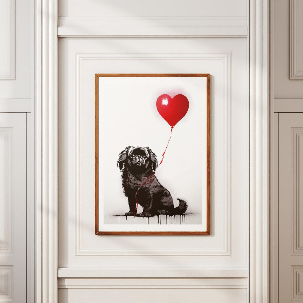 Pekingese DOGSY Series inspired by the Art of Banksy image 3