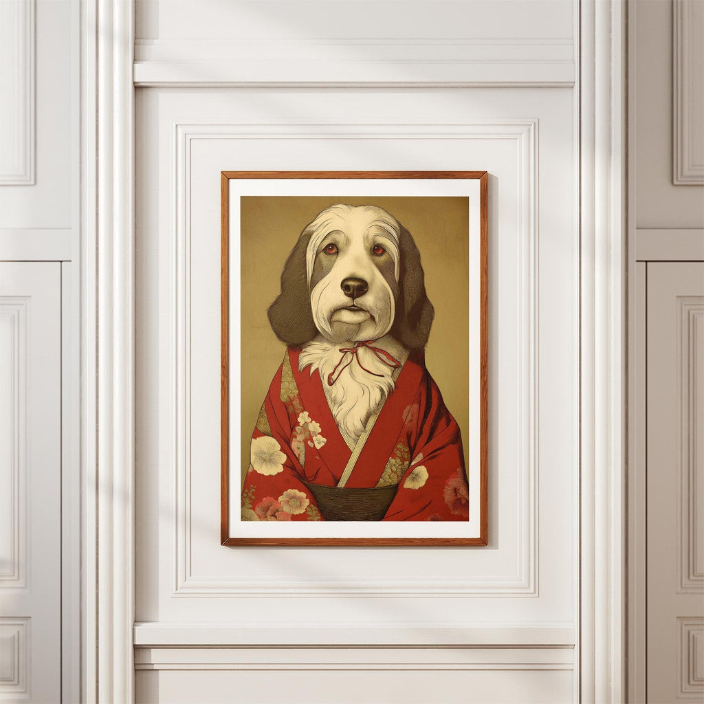 Old English Sheepdog Japanse Kimono Dog Series image 3
