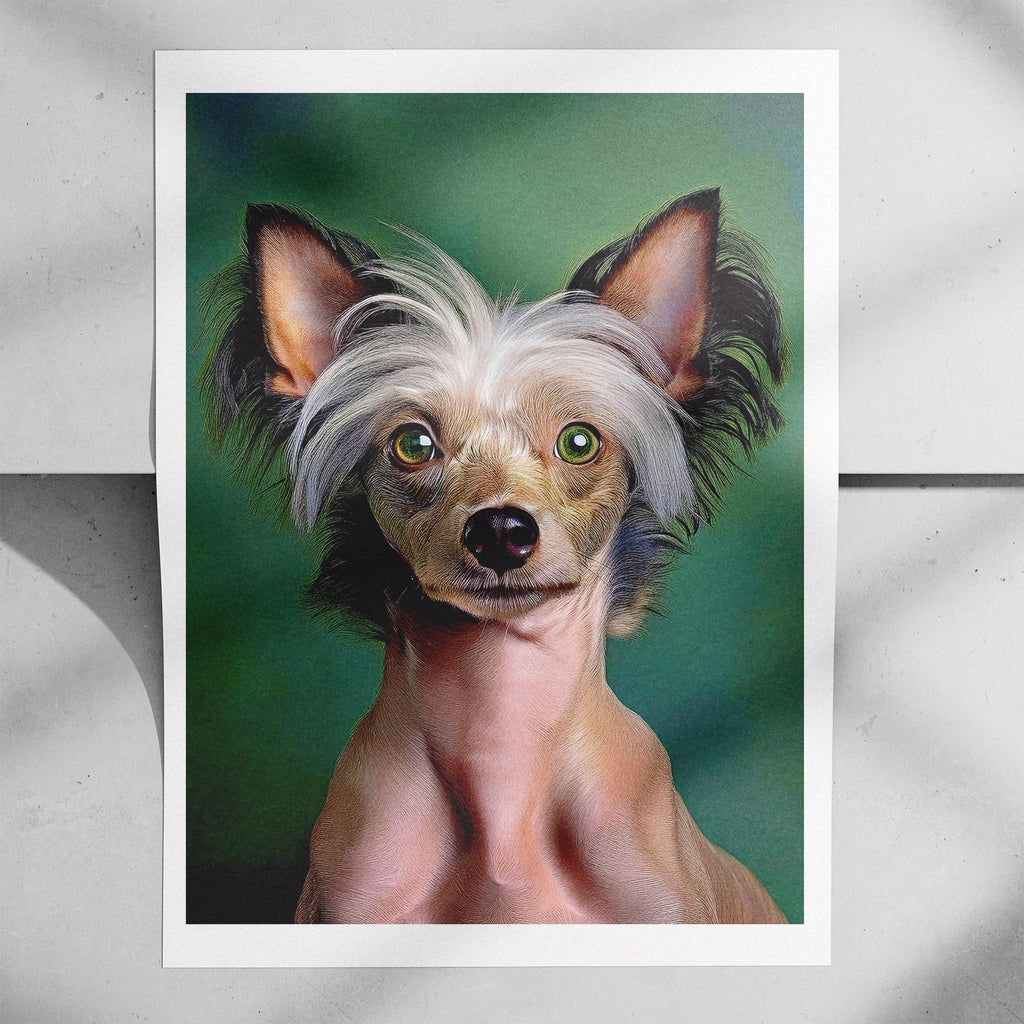 Chinese Crested Green Painted Series image 7