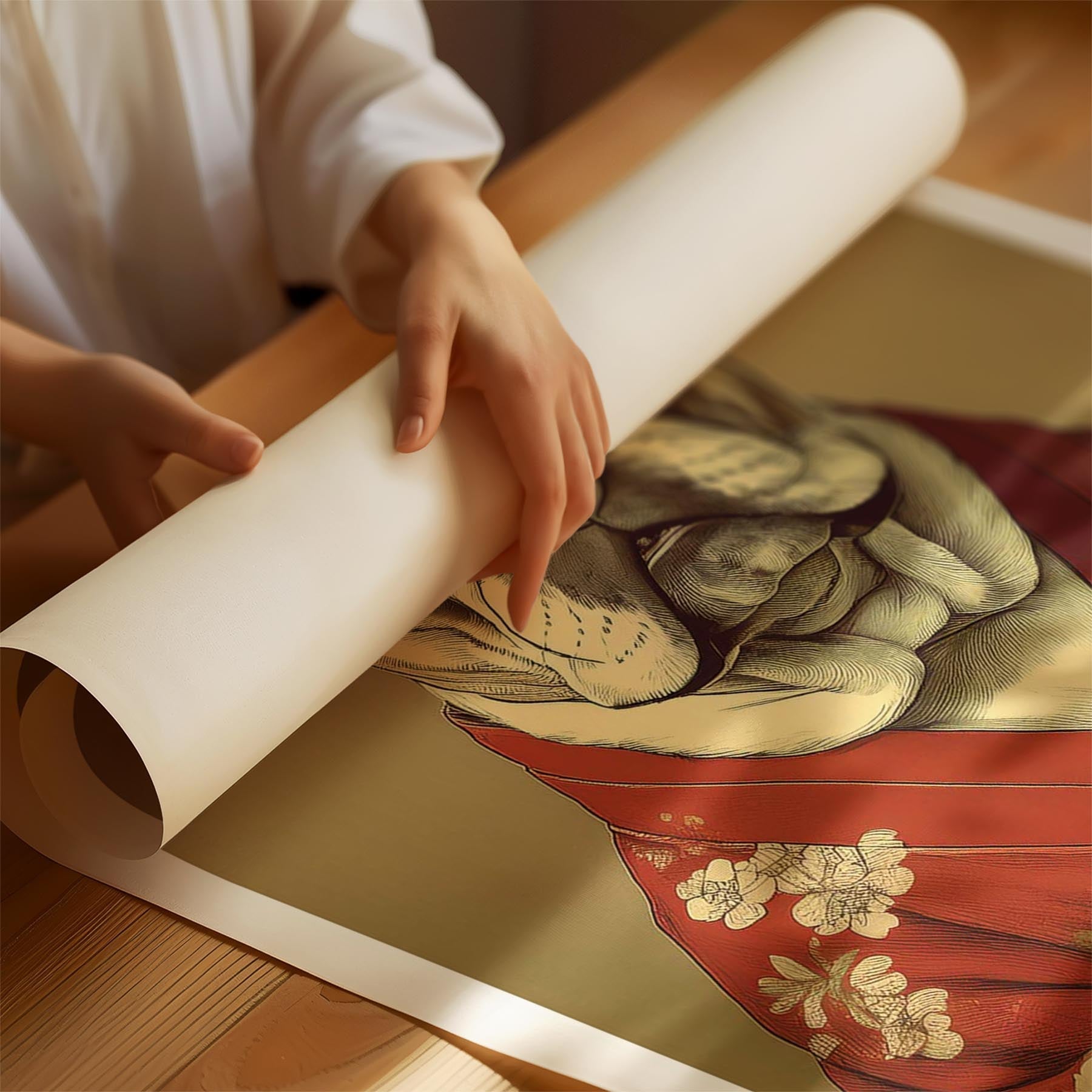 Bulldog Japanse Kimono Dog Series image 1