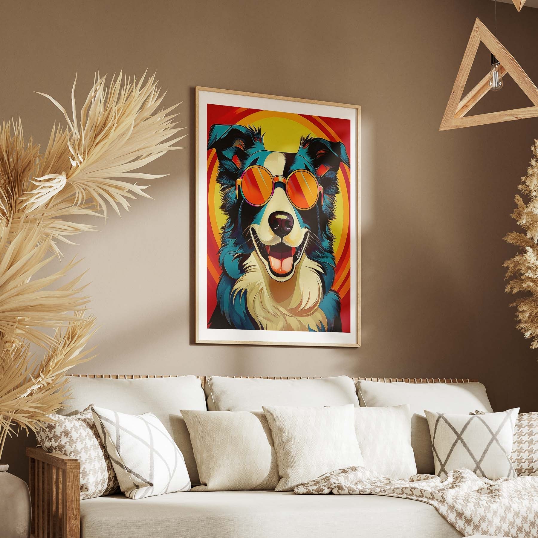 Border Collie In Colourful Sunnies 1 image 5