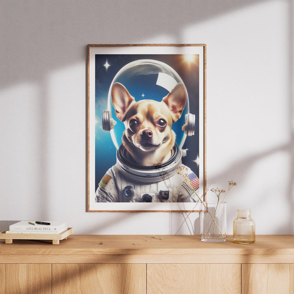 Chihuahua Astronaut Dog Series image 8