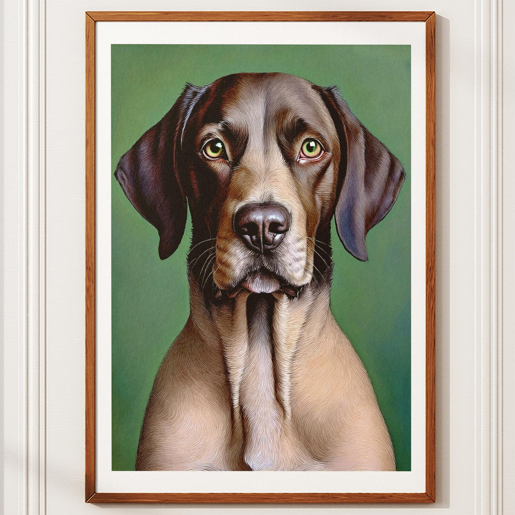 German Pointer Green Painted Series image 10