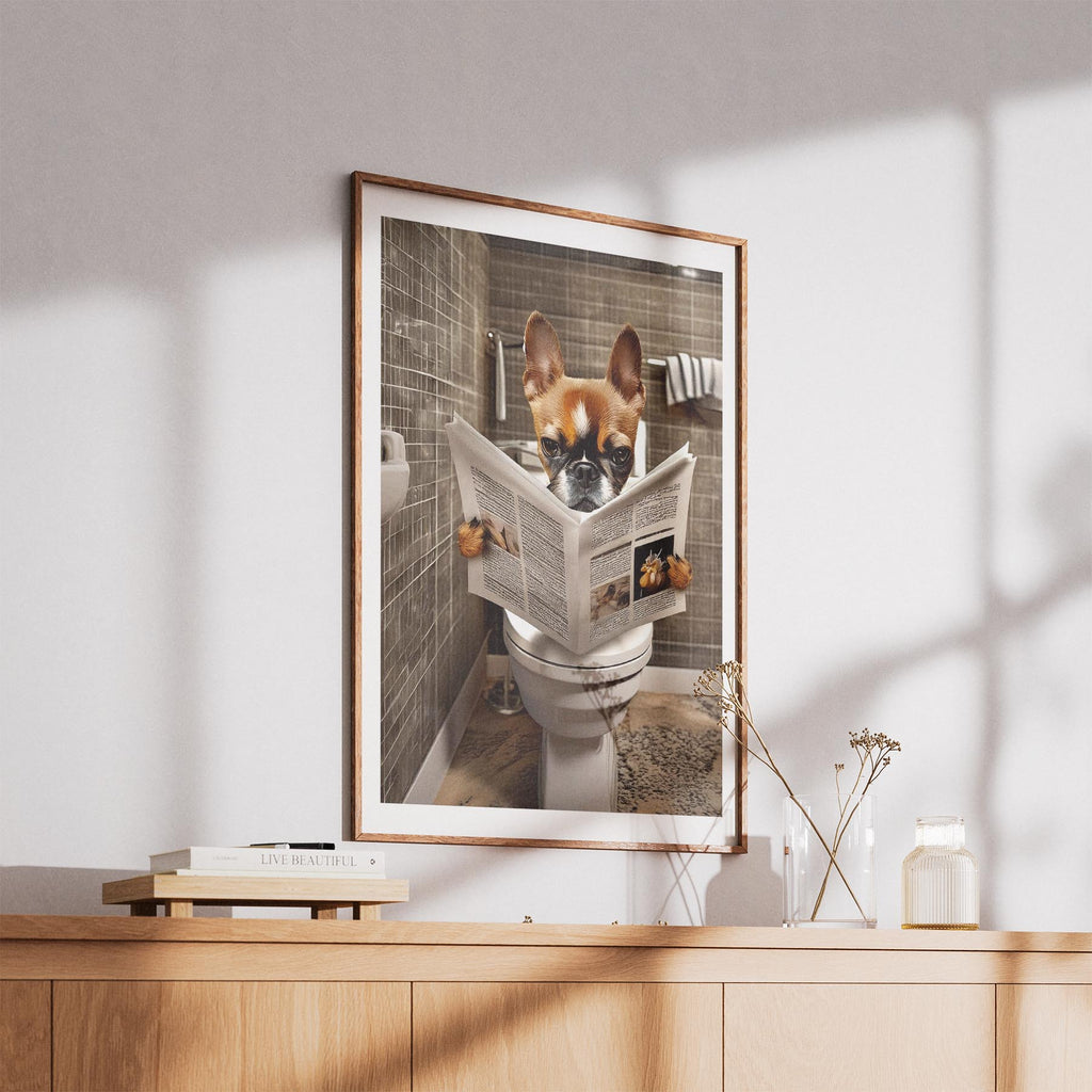 Boston Terrier Toilet Humour Dog Series 2 image 5