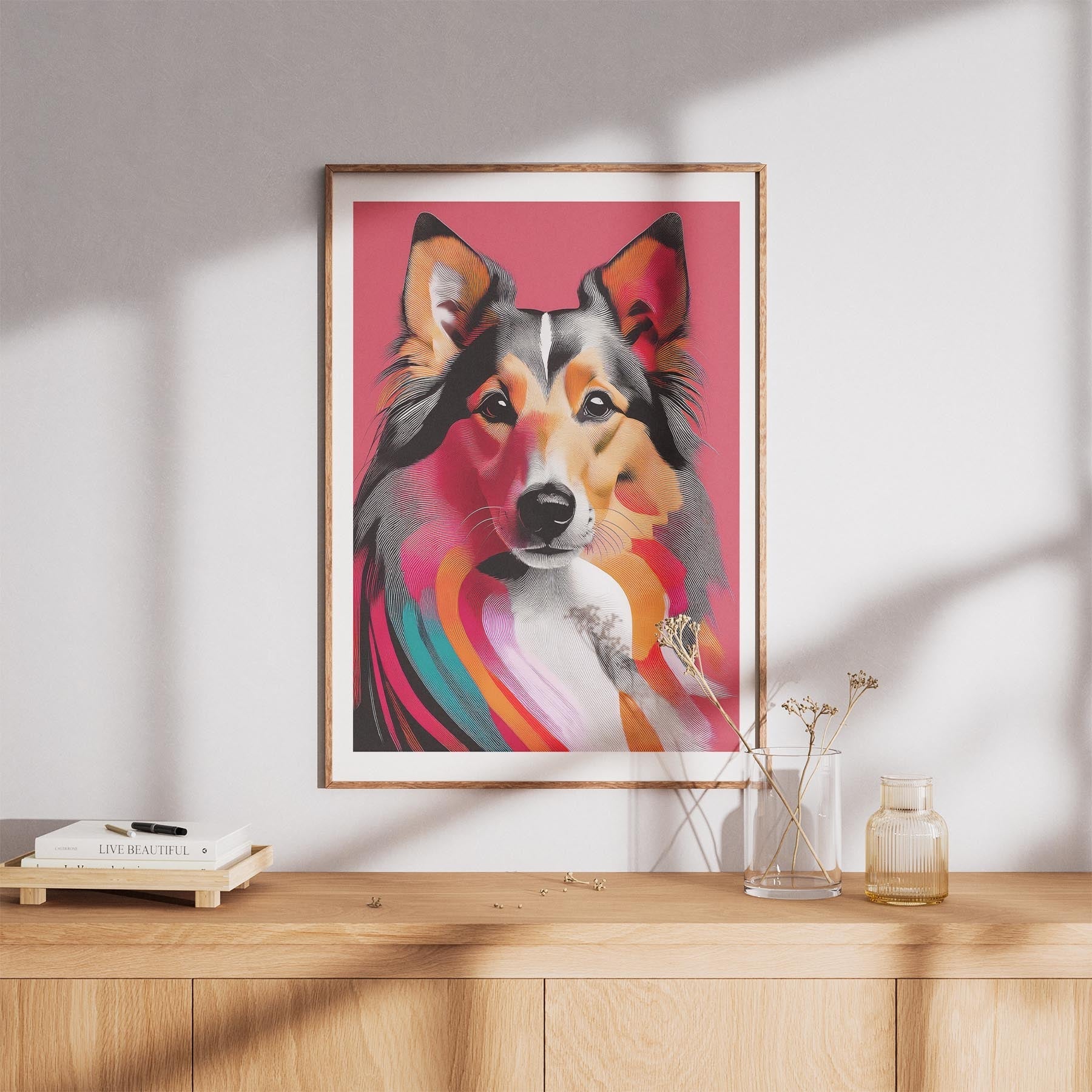 Shetland Sheepdog Modern Pop Dog Series image 8