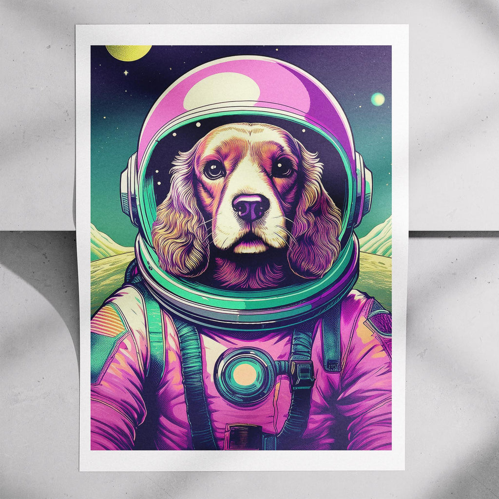 Cocker Spaniel Space Dogs Series image 7