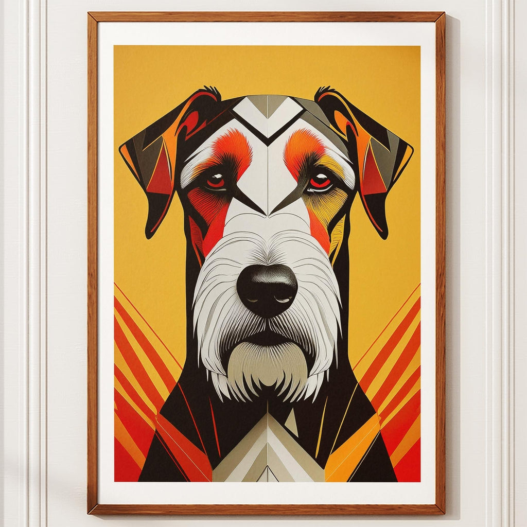 Airedale Geometric Orange Series image 10