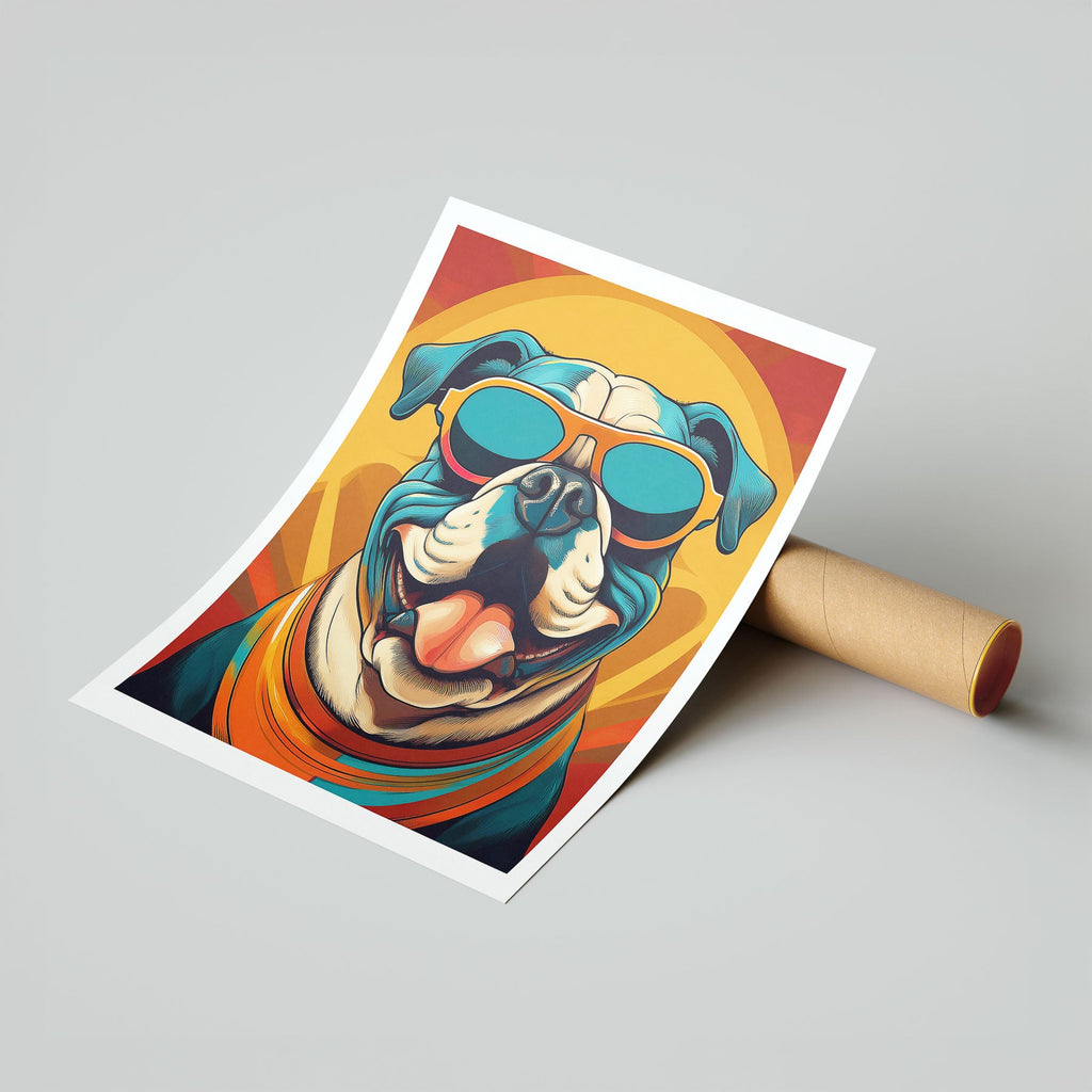 Dog In Colourful Sunnies 4 image 7