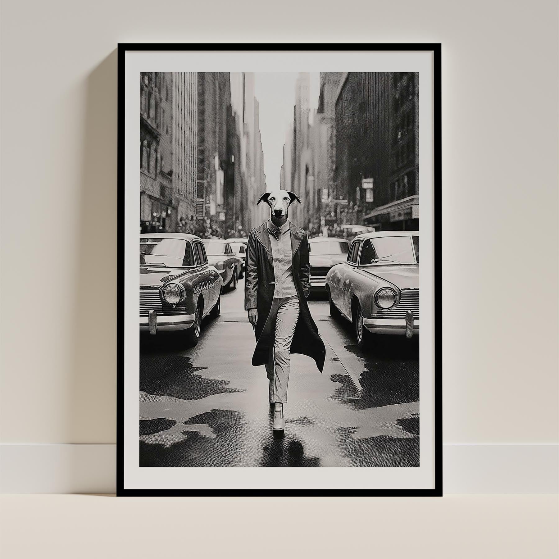 Whippet Dog Art Print Unframed Vol 1 | 11 Unique Designs | Wall Art Gift for Dog Lovers - Image 4 | Dogsy & Co