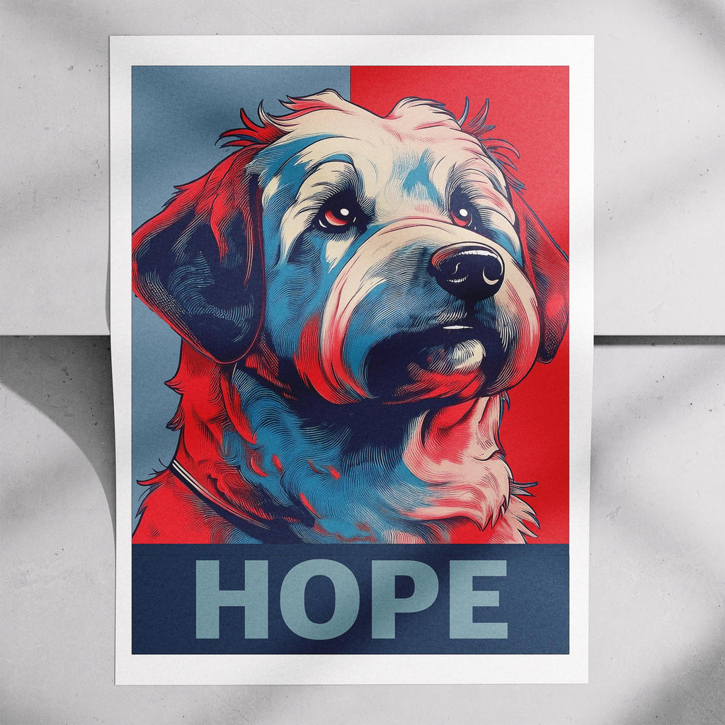 Coton de Tulear HOPE Series Inspired by the Obama Poster image 7