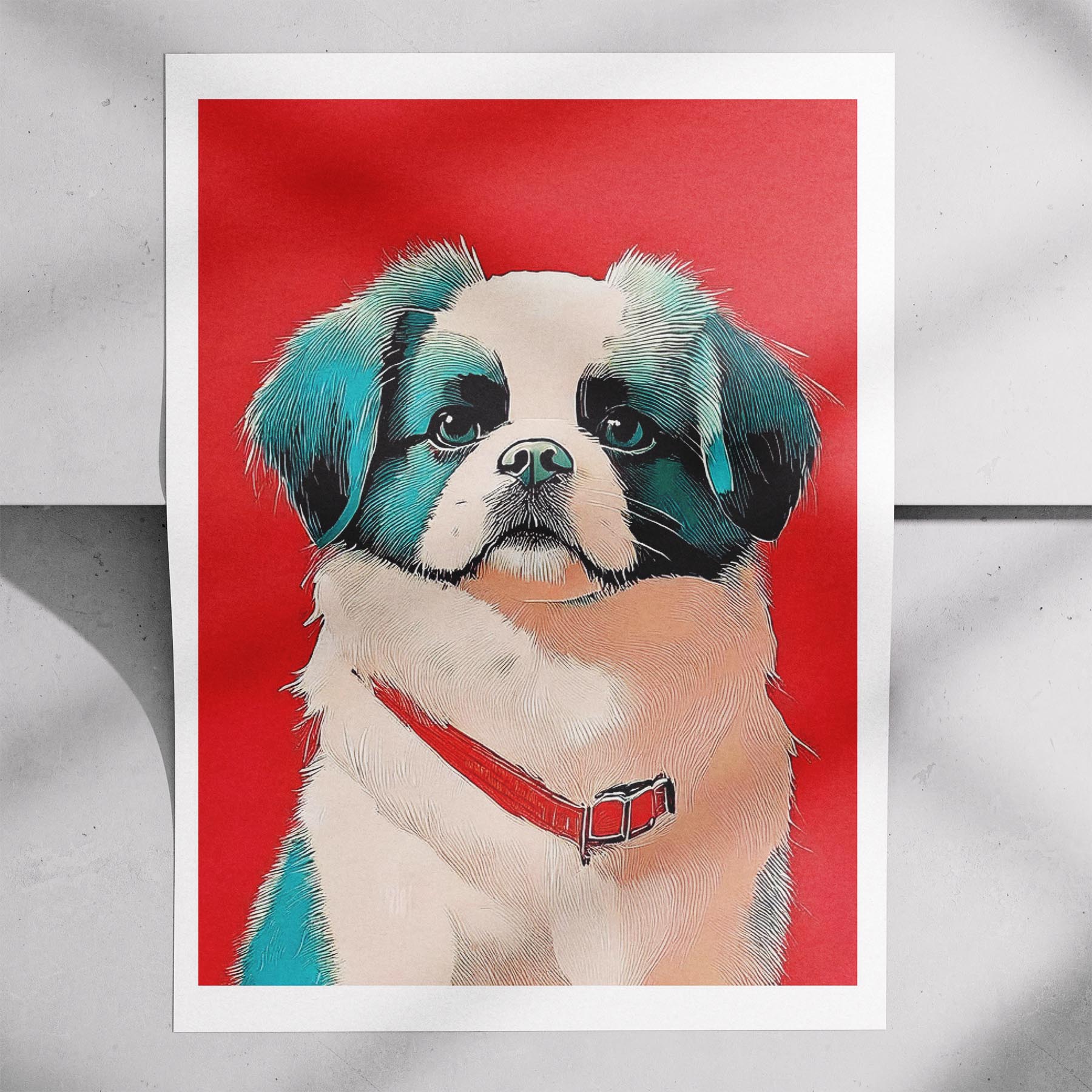 Japanese Chin Red Dog Series image 7