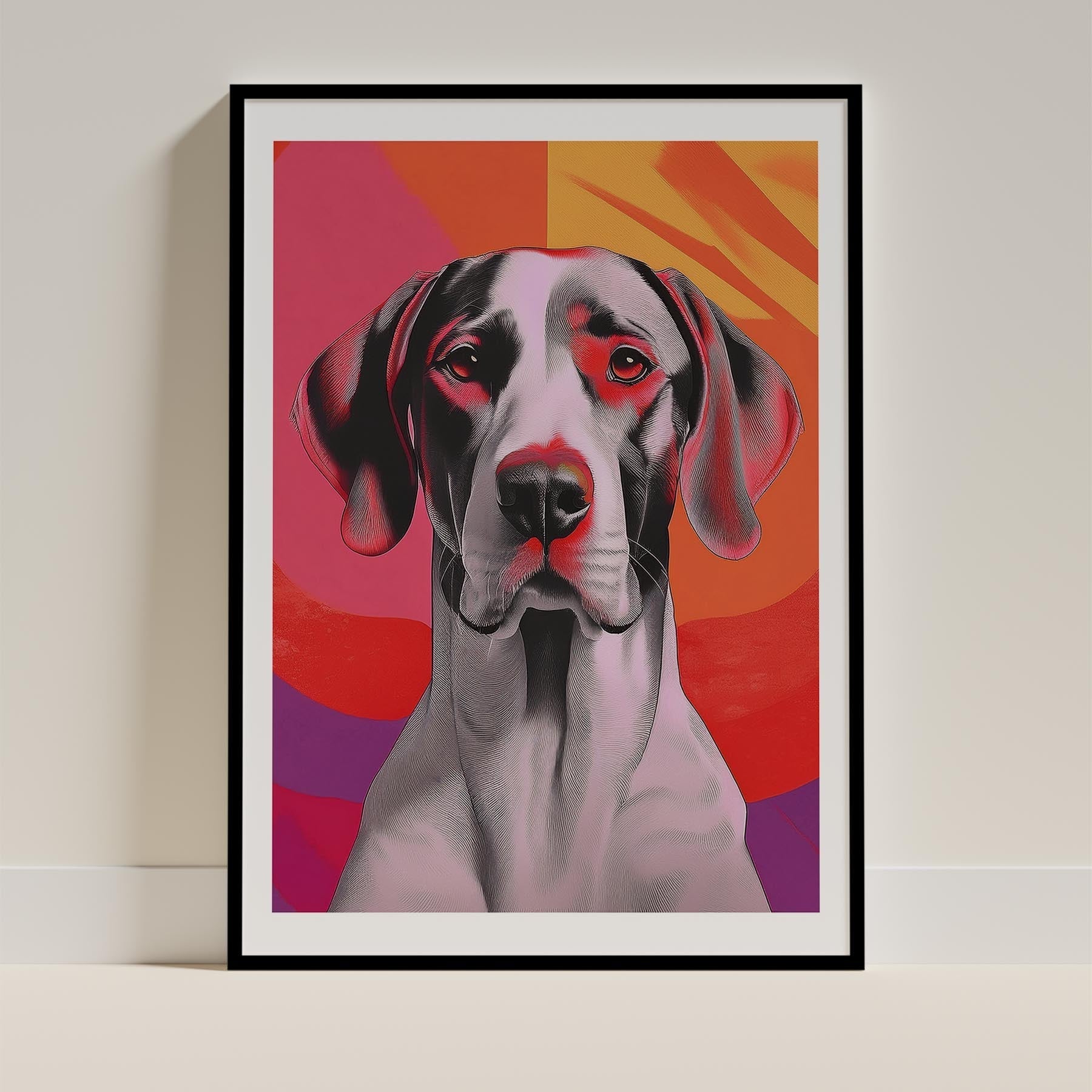 German Pointer Modern Pop Dog Series image 0