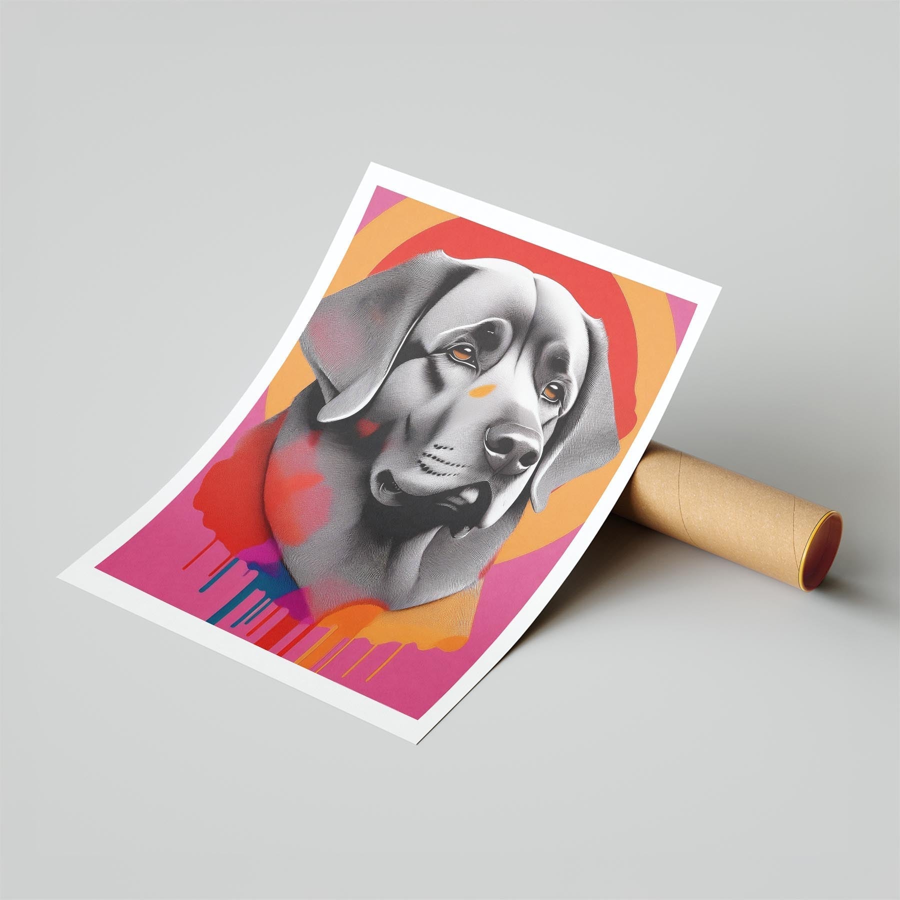 Newfoundland Modern Pop Dog Series image 6