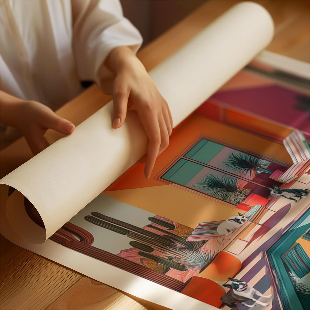 Boston Terrier Custom Pool Party WITH TEXT image 1