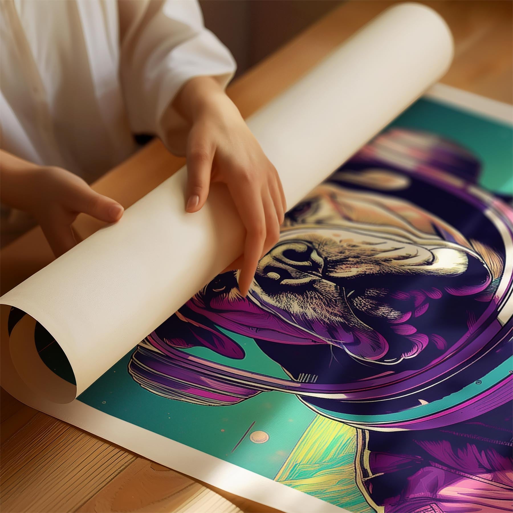 Bullmastiff Space Dogs Series image 1