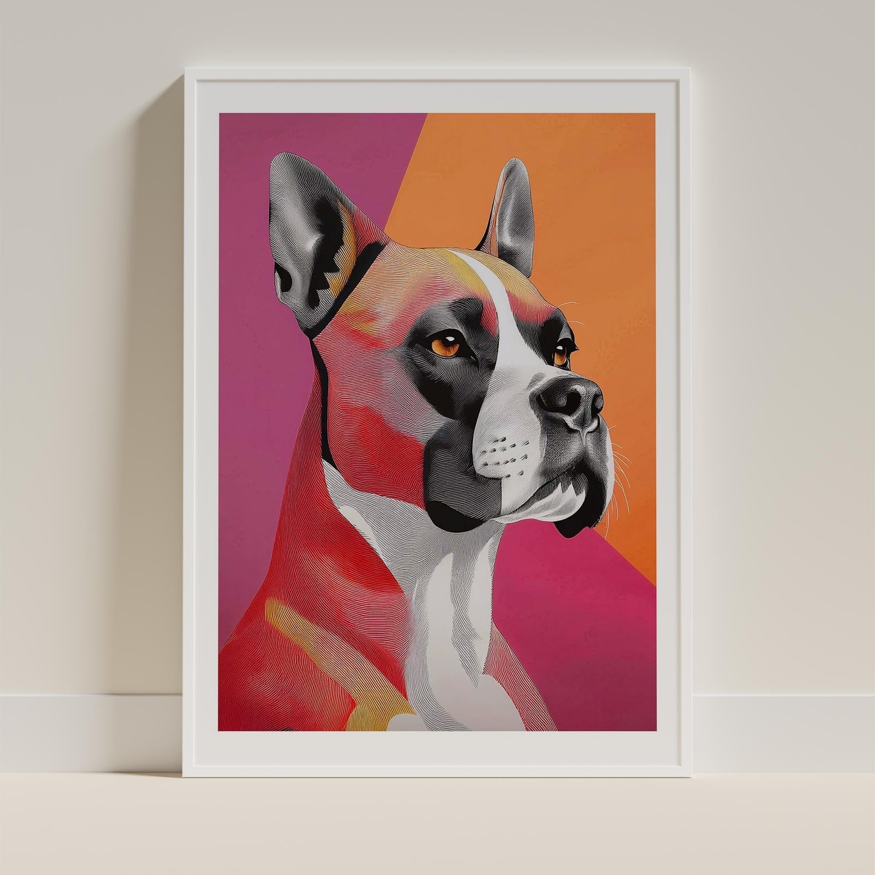 Boxer Modern Pop Dog Series image 9
