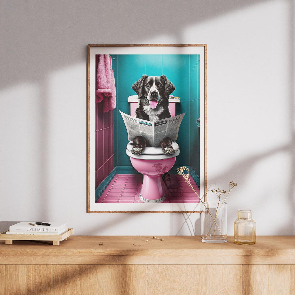 Murray River Retriever Toilet Dogs PInk and Turquise image 8