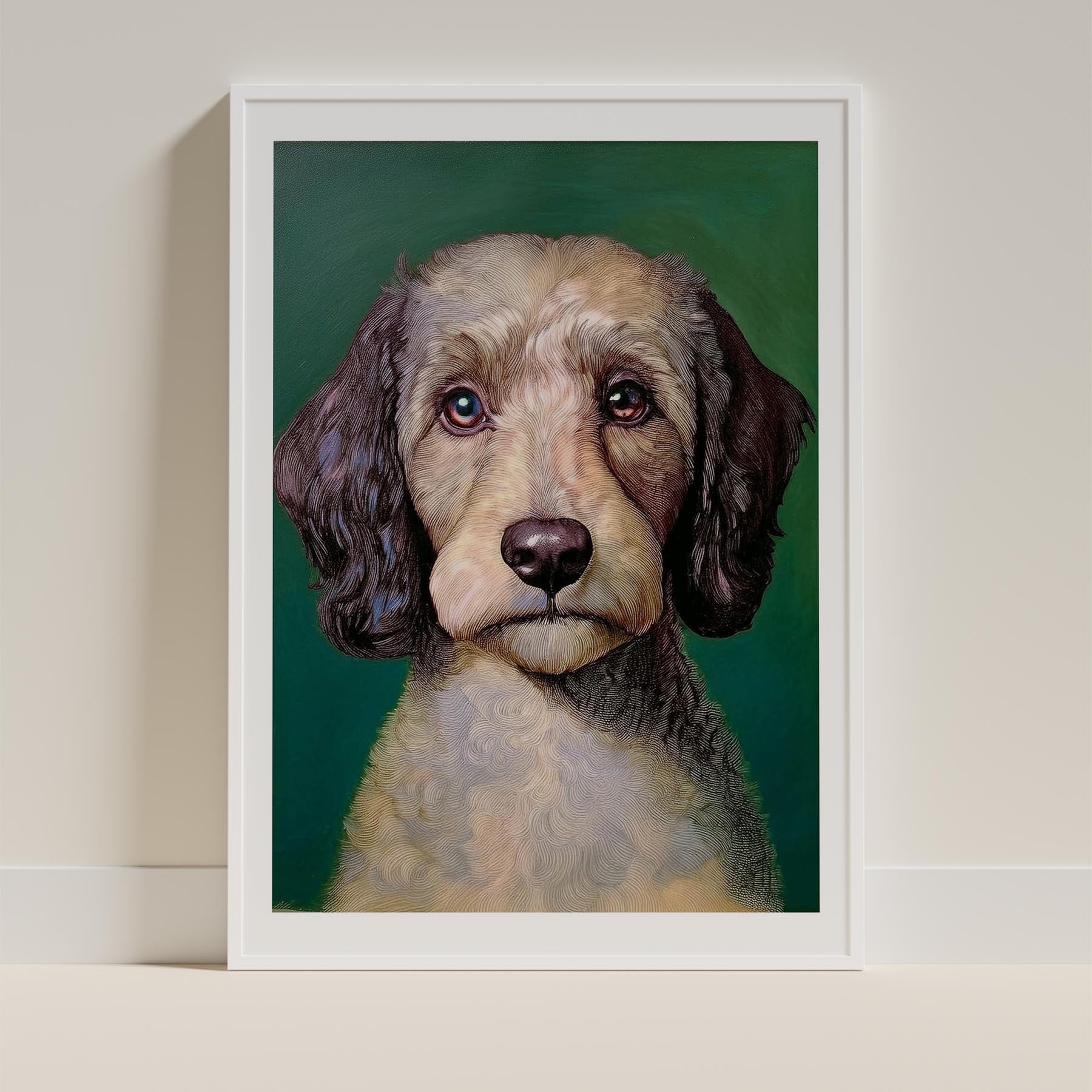 Groodle Green Painted Series image 9