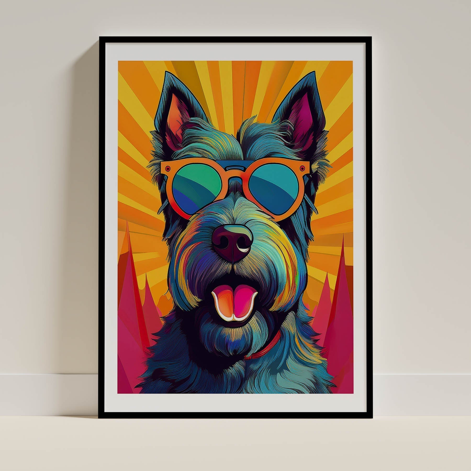 Scottish Terrier Dog Art Print Unframed Vol 2 | 7 Unique Designs | Wall Art Gift for Dog Lovers - Image 2 | Dogsy & Co