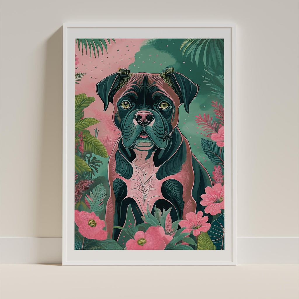 Boxer Flowery Dog image 9