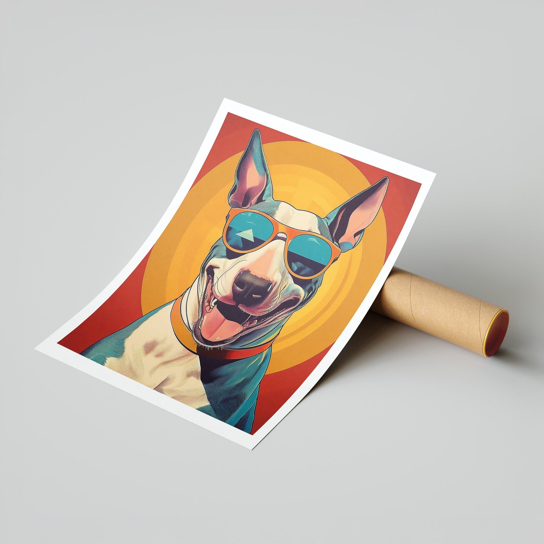 Terrier In Colourful Sunnies 2 image 7