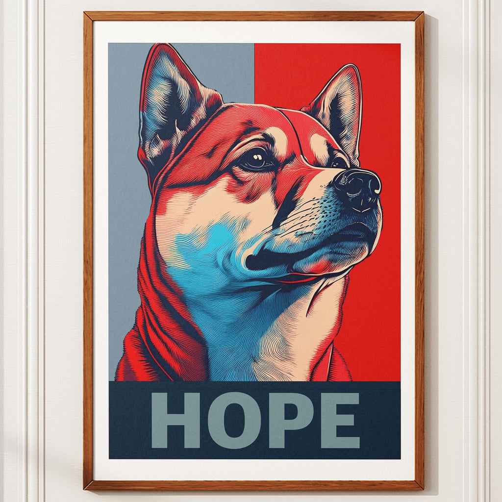 Shiba HOPE Series Inspired by the Obama Poster image 10