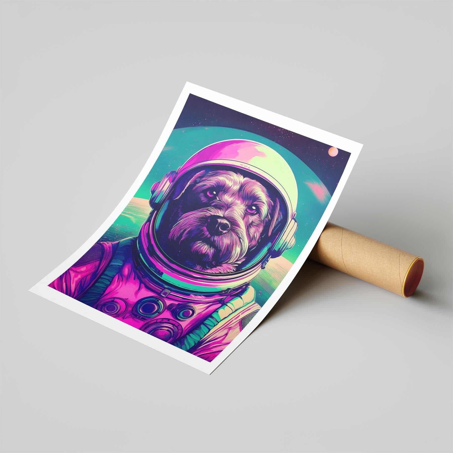 Border Terrier Space Dogs Series image 6