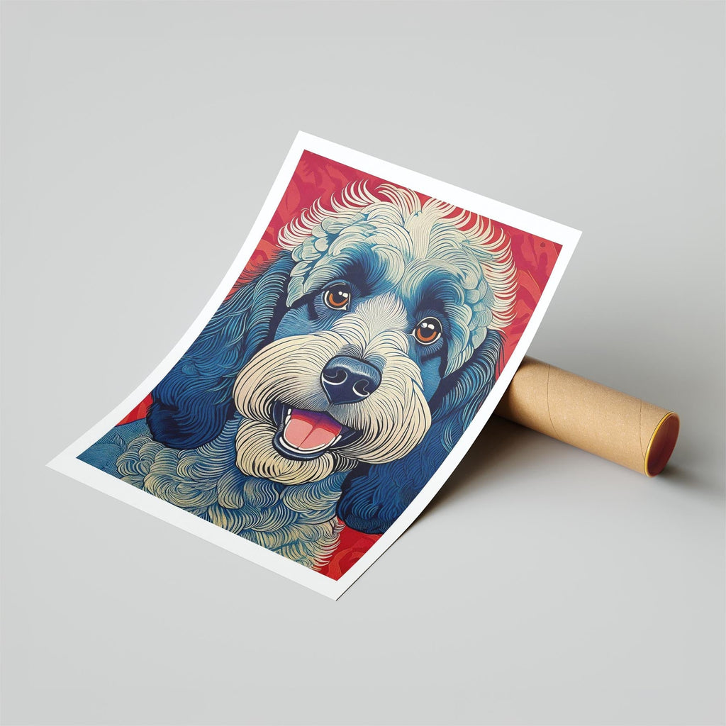 Cavoodle Hokusai Japanese Inspired Dog Series 2 image 6
