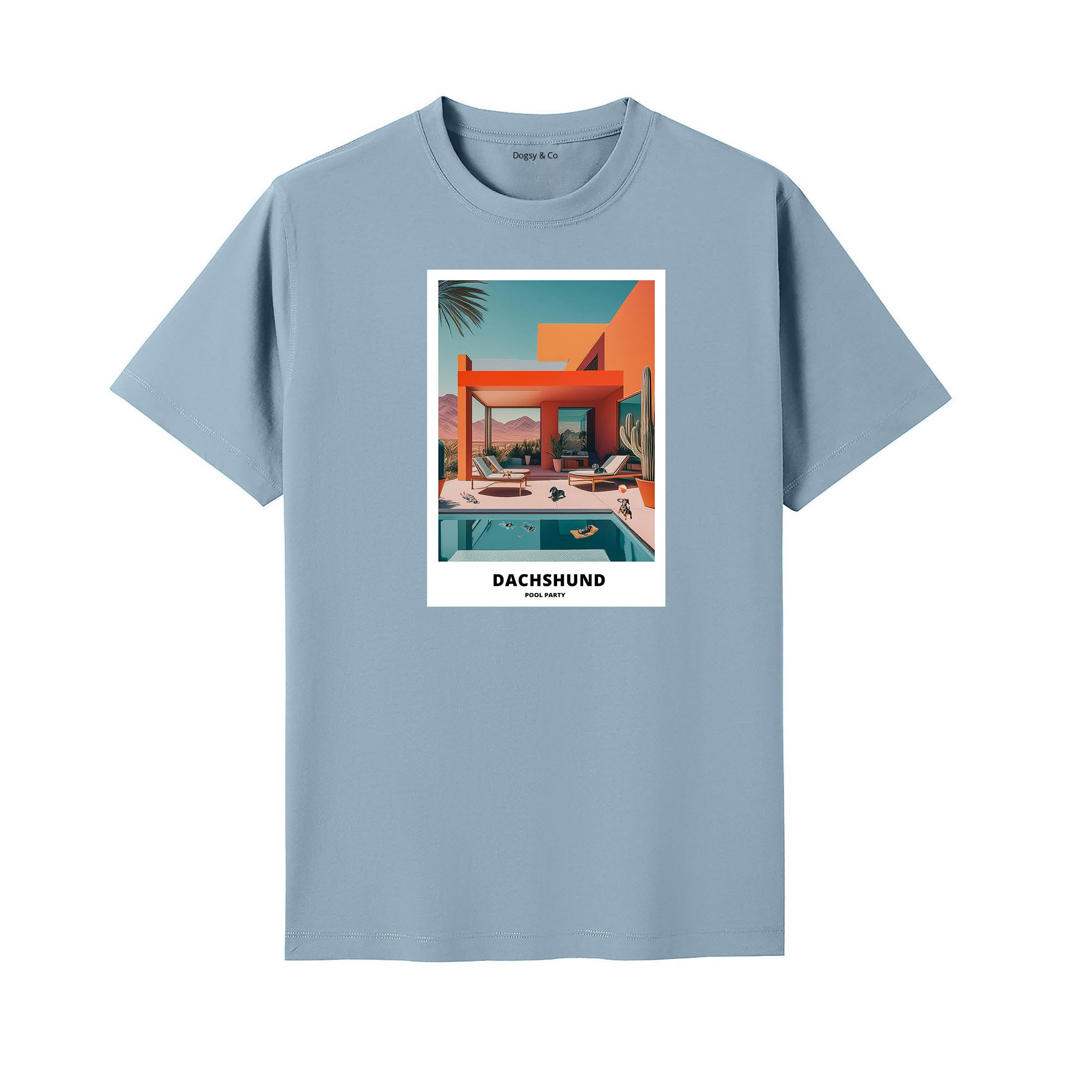 Dachshund Pool Party T-shirt