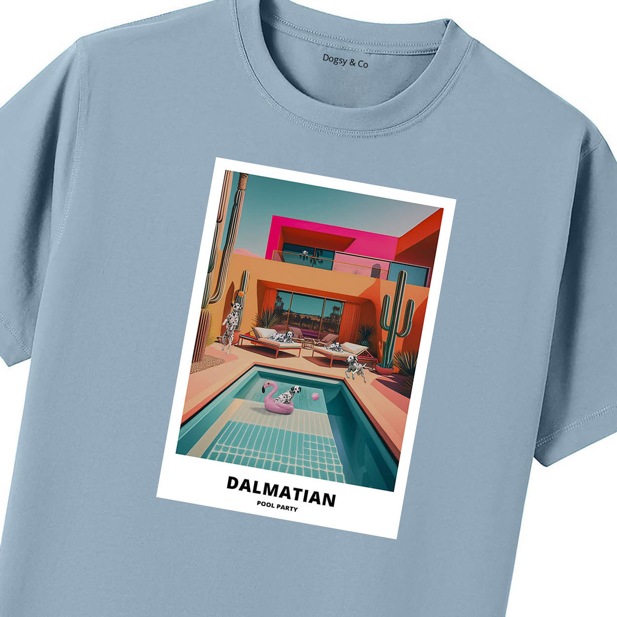Dalmatian Pool Party T-shirt