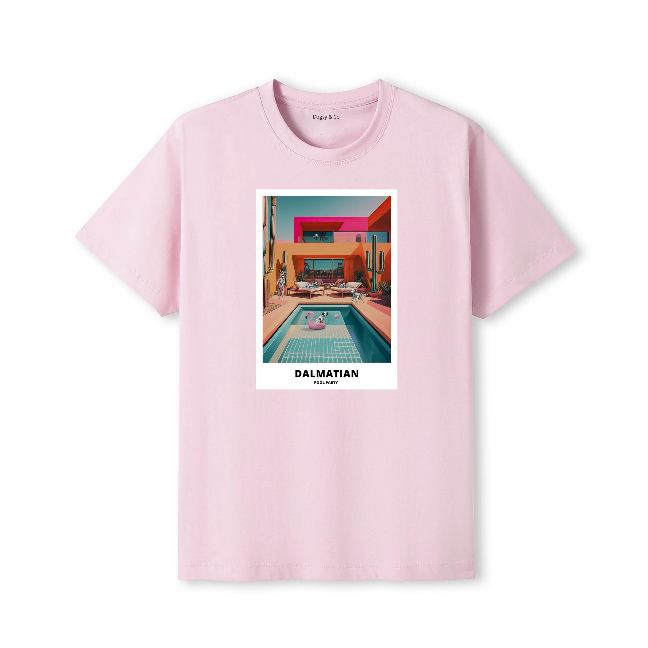 Dalmatian Pool Party T-shirt