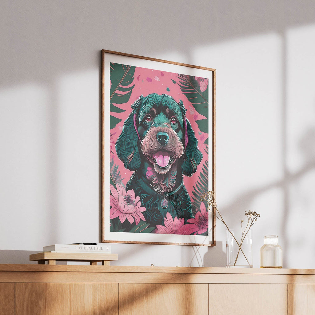 Cavoodle Flowery Dog image 6