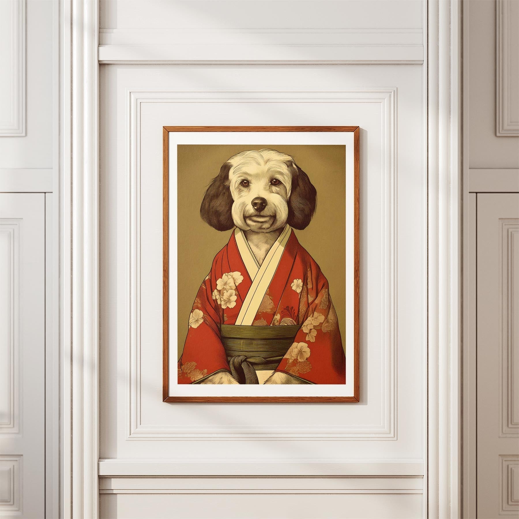 Groodle Japanse Kimono Dog Series image 3