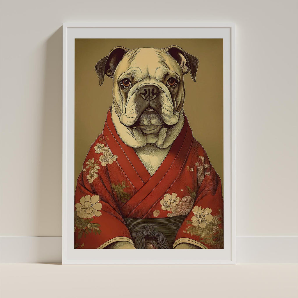 Bulldog Japanse Kimono Dog Series image 9
