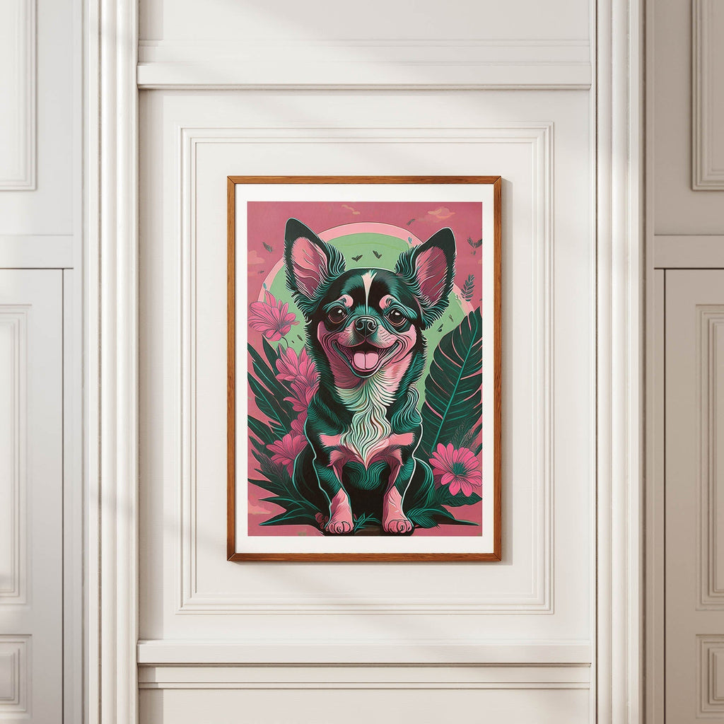 Chihuahua Flowery Dog image 3