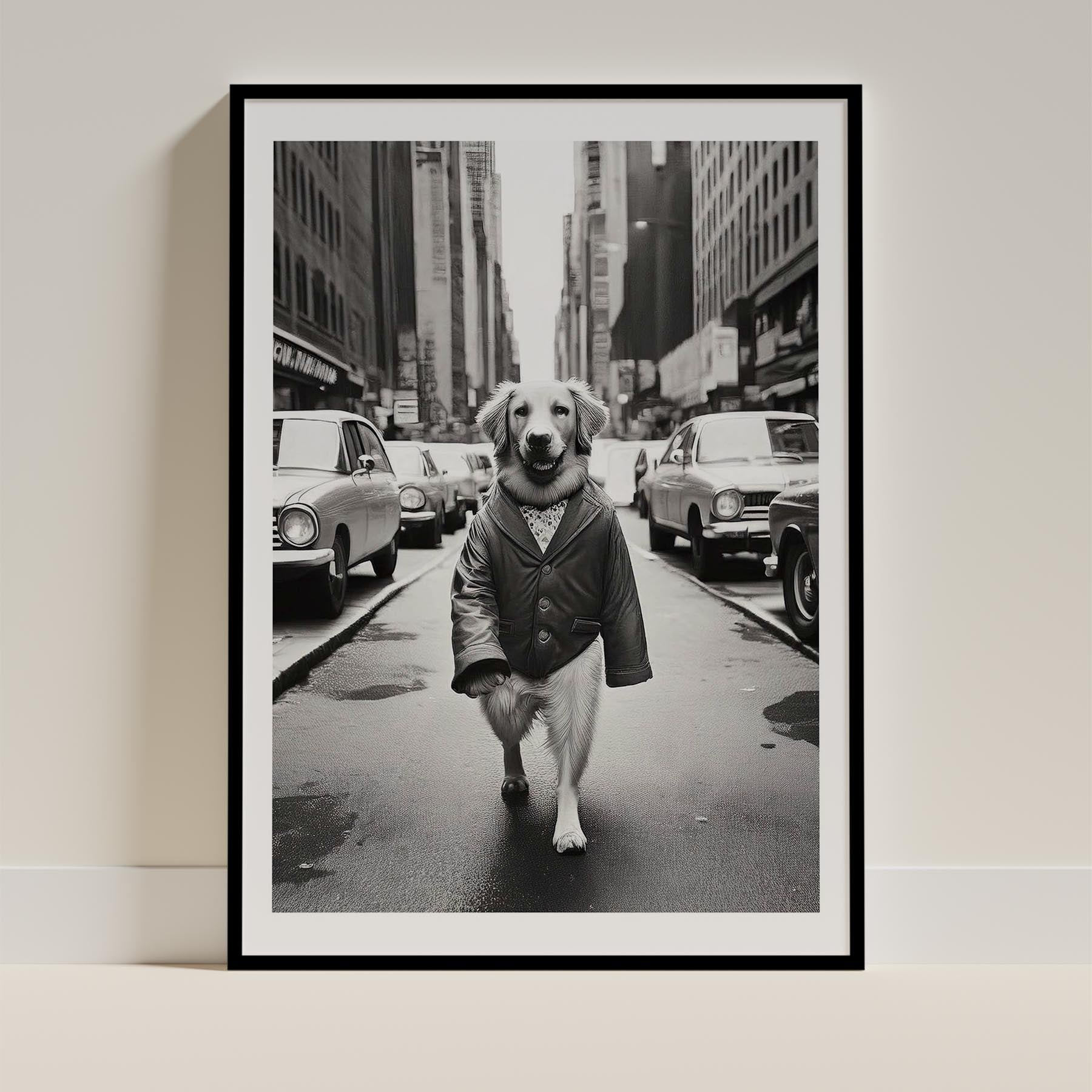 Golden Retriever Dog Art Print Unframed Vol 1 | 11 Unique Designs | Wall Art Gift for Dog Lovers - Image 3 | Dogsy & Co