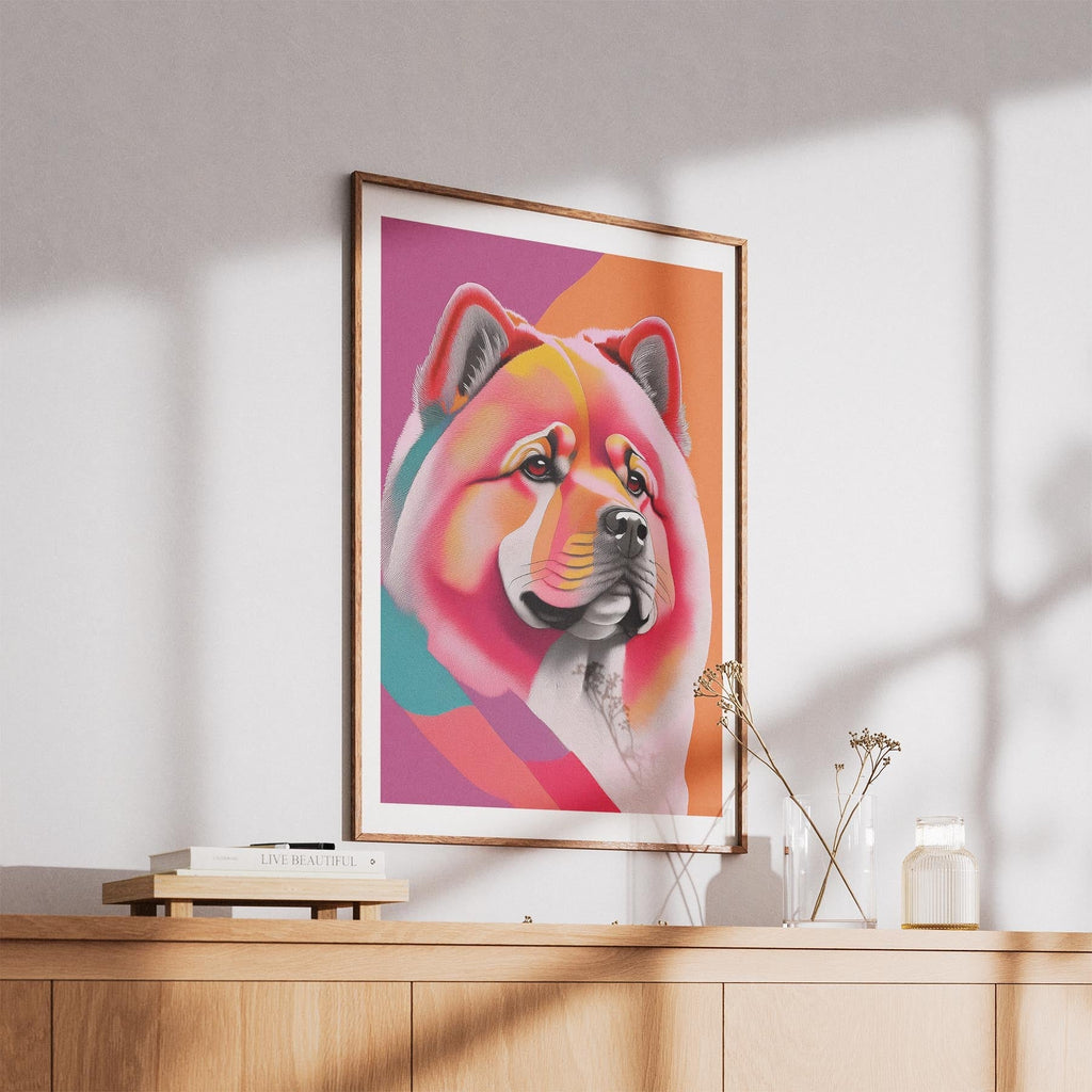Chow Chow Modern Pop Dog Series image 5