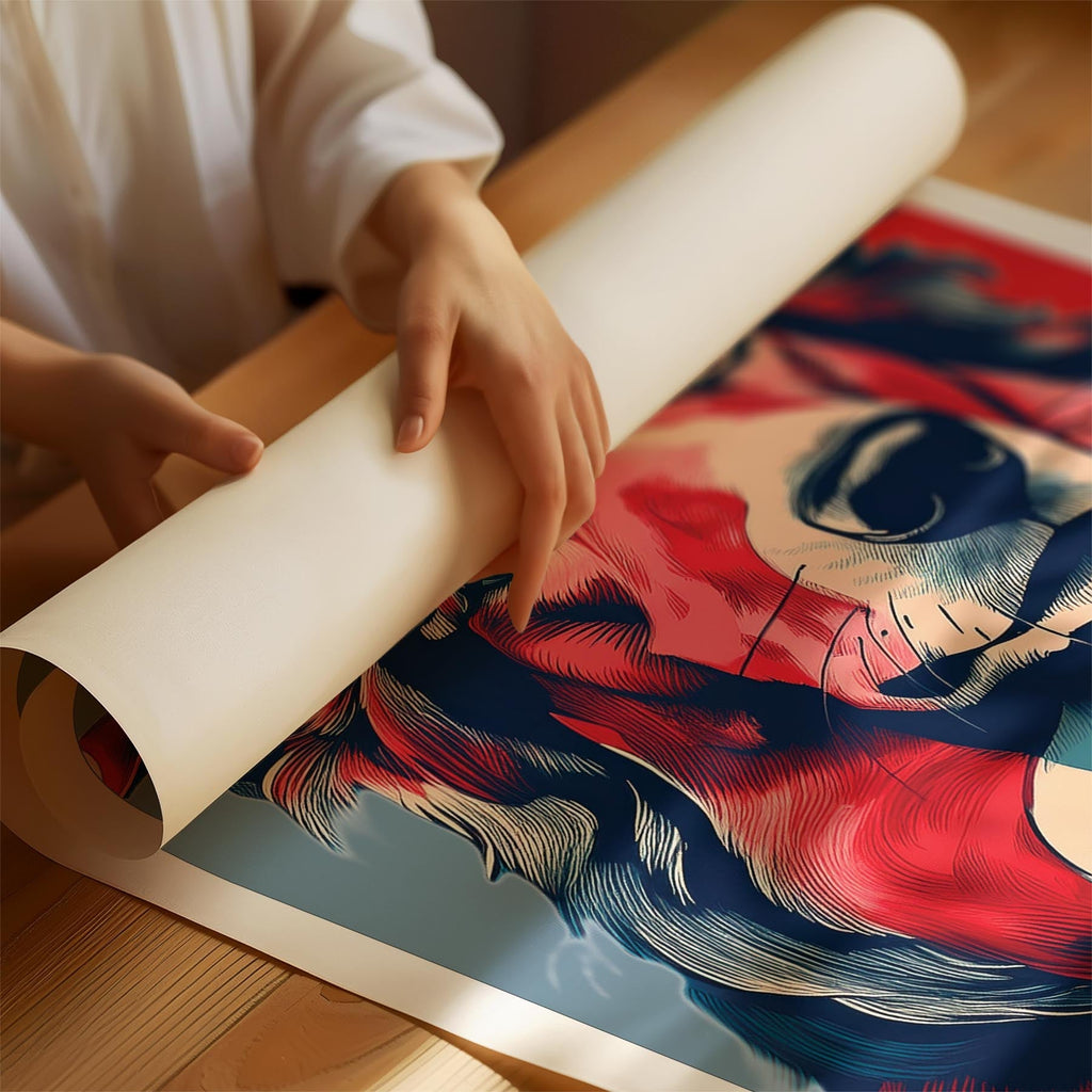 Rough Smooth Collie LOVE Series Inspired by the Obama Poster image 1